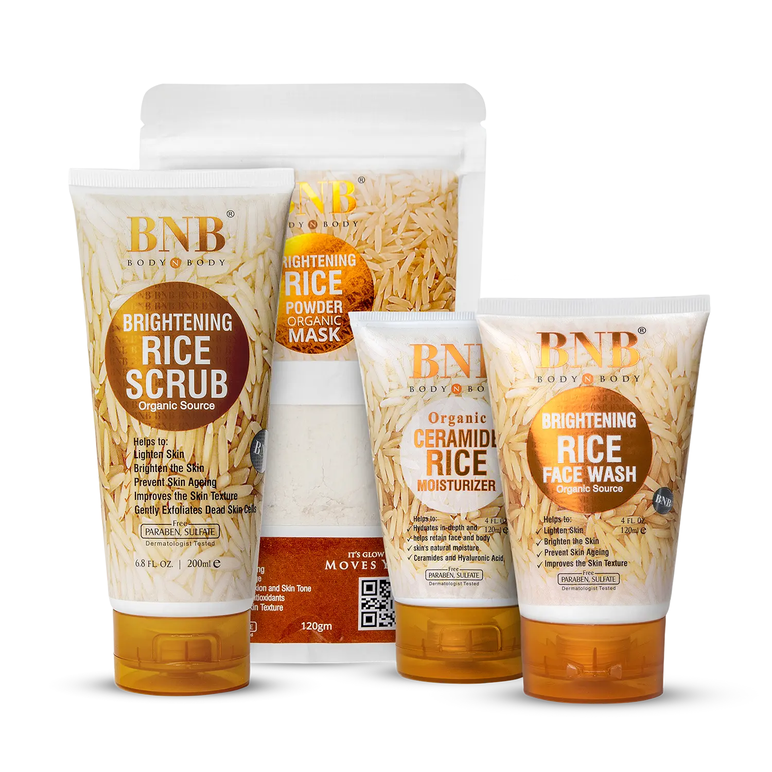 BNB Rice Bliss Bundle (Rice Extract Kit + Moisturizer) | BNB – BNB.SHOP