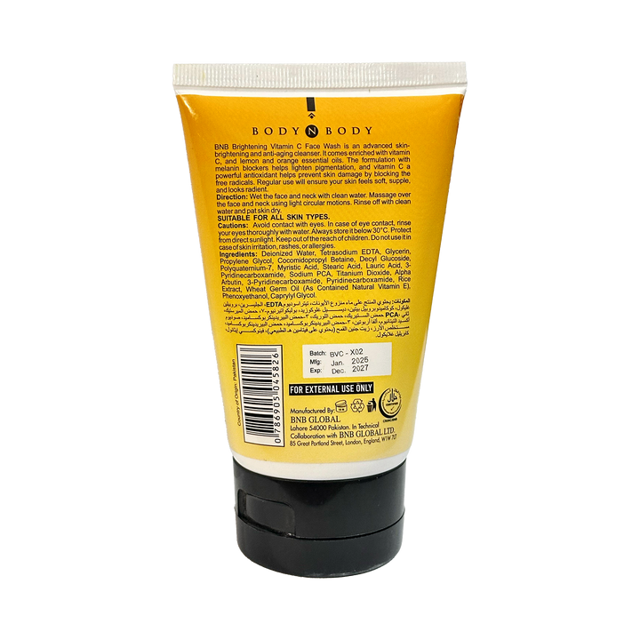 Vitamin C Organic Face Wash