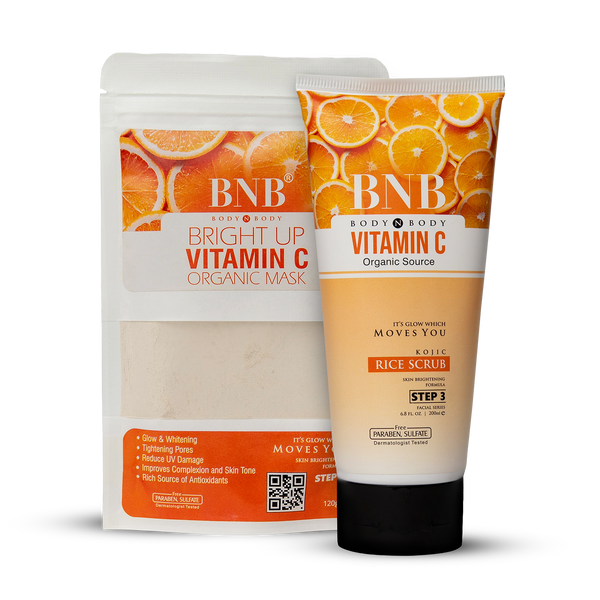 BNB Vitamin C Bright Booster (Scrub+Mask)