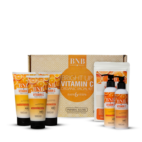 BNB Vitamin C  Facial Kit (6 Step)